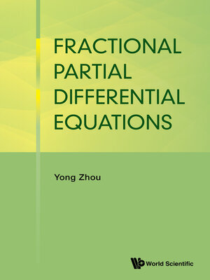 cover image of Fractional Partial Differential Equations